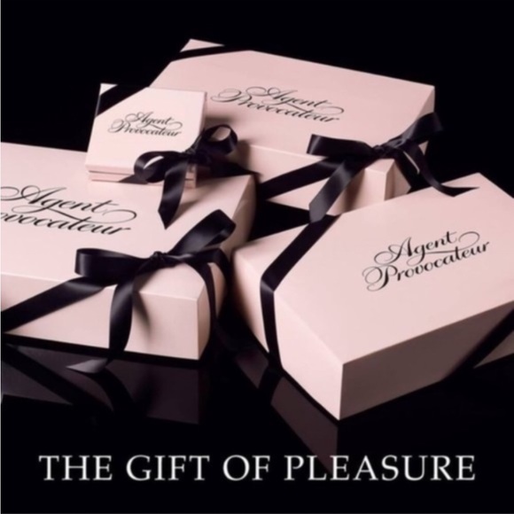 Agent Provocateur Black/Blue Stephanee Waspie - Picture 10 of 10